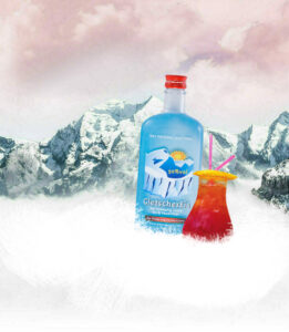 "Fiery ice" cocktail recipe